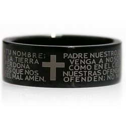 Cincin Salib Cincin Padre Hitam