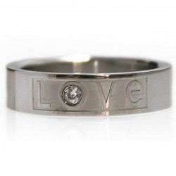 Cincin Unisex Love Ring