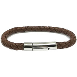 Gelang Kulit Brown Tecto