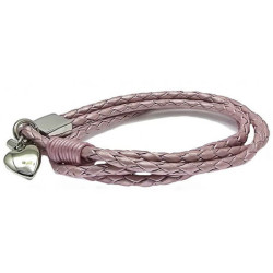 Gelang Kulit Pink Luviatan