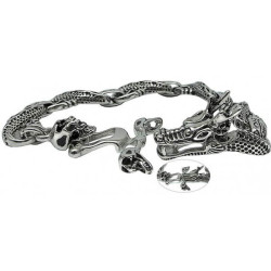 Gelang Naga Dragon Skull Bite