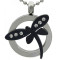 Kalung Animalia Black Dragonfly