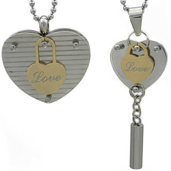 Kalung Couple Double Love