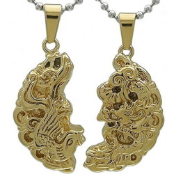 Kalung Couple Dragon Phoenix Reshaka