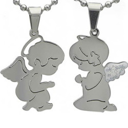 Kalung Couple Duo Angel