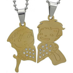 Kalung Couple Golden Safina