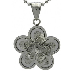 Kalung Silver Lotus