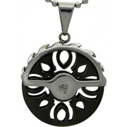 Kalung Gothic Black Wheel