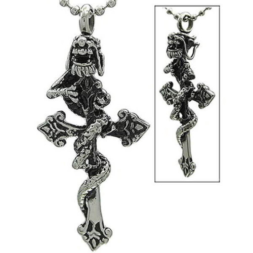 Jual Kalung Gothic Dragon Cross Jual Kalung Gothic Jual Kalung