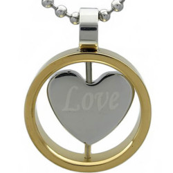 Kalung GoldCircle Love