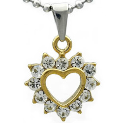 Kalung GoldHeart Diamond