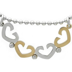 Kalung SilverGold FourLove