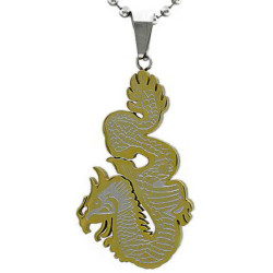 Kalung Naga Golden White Dragoner