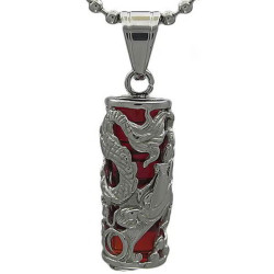 Kalung Naga Red Dragon Pillar