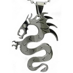 Kalung Naga Silver Dragon