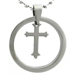 Kalung Salib Circle Cross