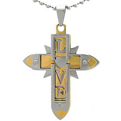 Kalung Salib Glacia Love Cross