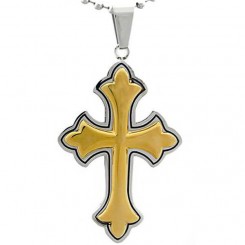 Kalung Salib Gold Crusade Cross