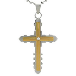 Kalung Salib Golden Brisk Cross