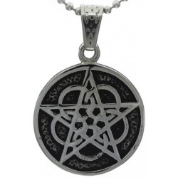 Kalung Round Pentagram