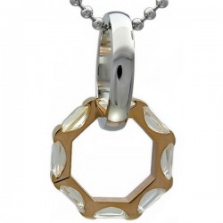 Kalung Crystal Double Ring