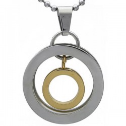 Kalung Gold Double Ring