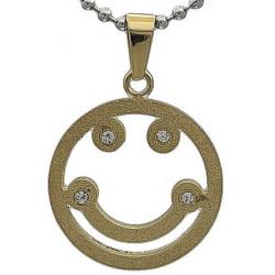 Kalung Gold Smiley