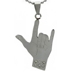 Kalung Metal Finger