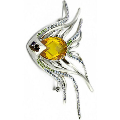 Jual Bros Swarovski Yellow Veilia Jual Bros Swarovski Jual Swarovski